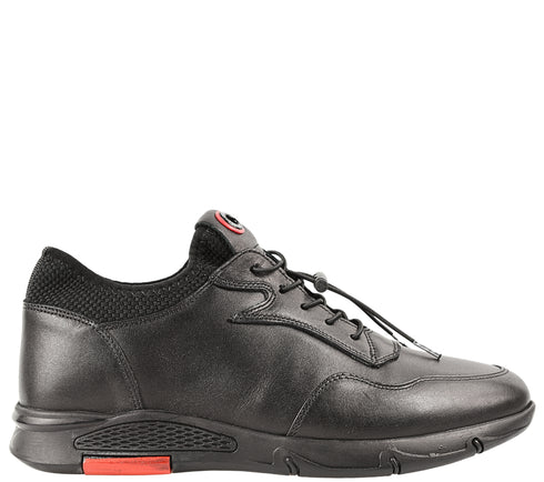 Pantofi casual, barbati, OTTER, 95150 negru, piele naturala